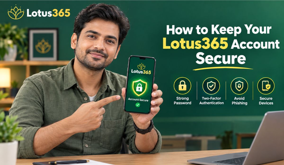 How to Keep Your Lotus365 Account Secure